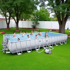 Каркасный бассейн Bestway 56623, 956 х 488 х 132 см., с песочным фильтр-насосом